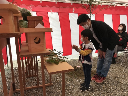 N様邸　地鎮祭