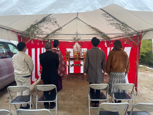 O様邸　地鎮祭